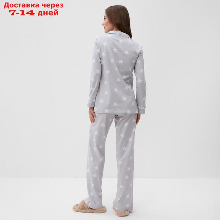 Пижама женская (рубашка и брюки) KAFTAN "Star" р. 40-42 - фото 5 - id-p227119104