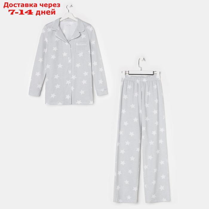 Пижама женская (рубашка и брюки) KAFTAN "Star" р. 40-42 - фото 7 - id-p227119104