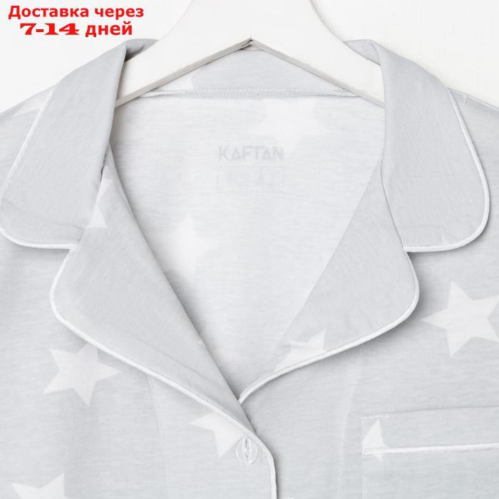 Пижама женская (рубашка и брюки) KAFTAN "Star" р. 40-42 - фото 8 - id-p227119104