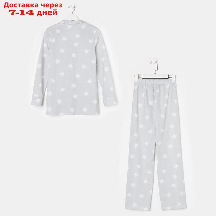 Пижама женская (рубашка и брюки) KAFTAN "Star" р. 40-42 - фото 10 - id-p227119104