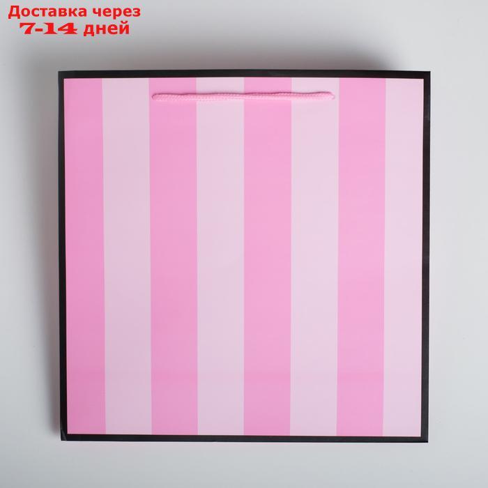 Пакет квадратный Present, 30 × 30 × 30 см - фото 7 - id-p227103417