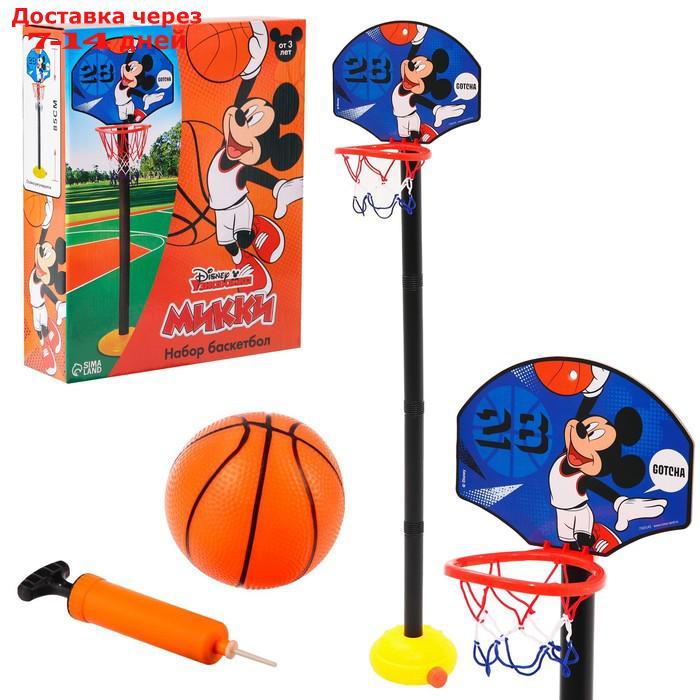 Баскетбольная стойка, 85 см, Микки Маус Disney - фото 1 - id-p227116739