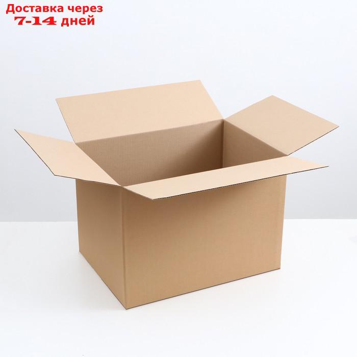 Коробка складная, бурая, 70 х 50 х 50 см - фото 1 - id-p227114503