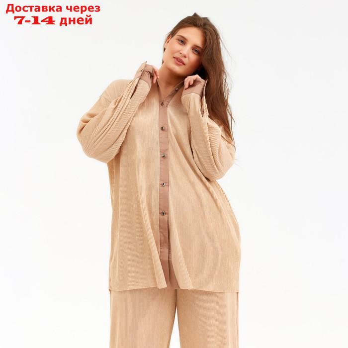 Костюм женский MINAKU: Casual Collection цвет кофе, р-р 52 - фото 8 - id-p227119109