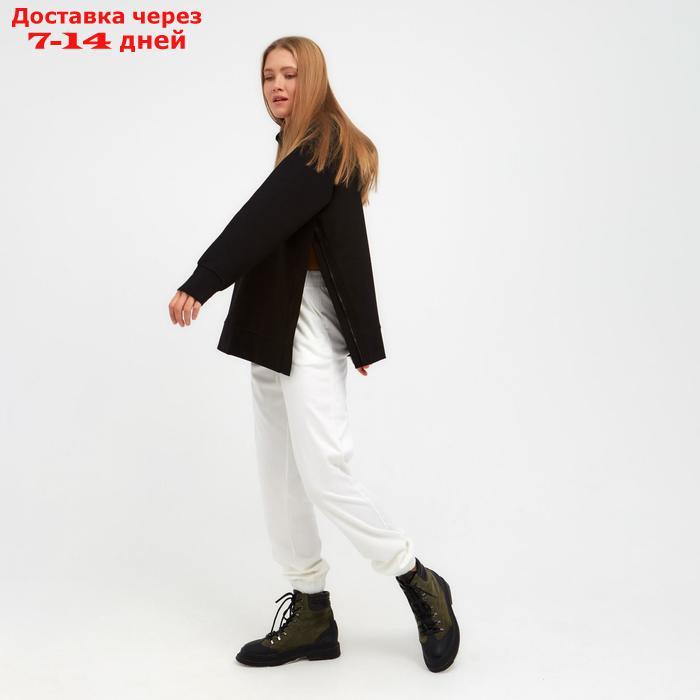 Толстовка женская MINAKU: Casual Collection цвет черный, р-р 50 - фото 7 - id-p227119113