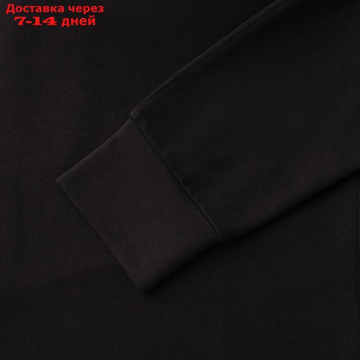 Толстовка женская MINAKU: Casual Collection цвет черный, р-р 50 - фото 10 - id-p227119113