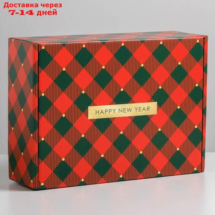 Складная коробка "Волшебного нового года", 30,7 × 22 × 9,5 см - фото 2 - id-p227094734