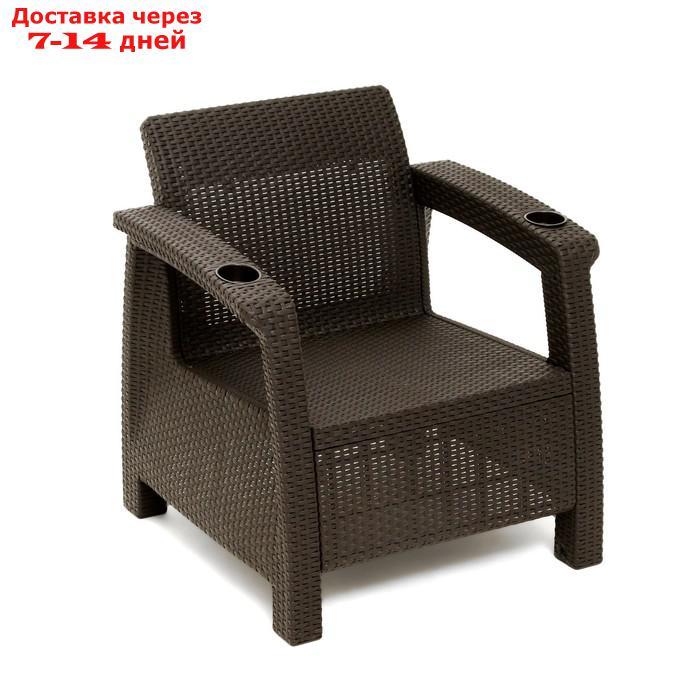 Набор мебели два кресла + стол, шоколад - фото 6 - id-p227115640