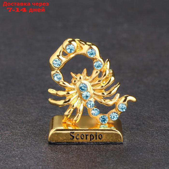 Сувенир знак зодиака "Скорпион", с кристаллами - фото 2 - id-p227121652