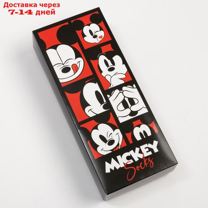 Набор носков "Mickey Mouse", Микки Маус, 5 пар, 27-29 см - фото 3 - id-p227110975