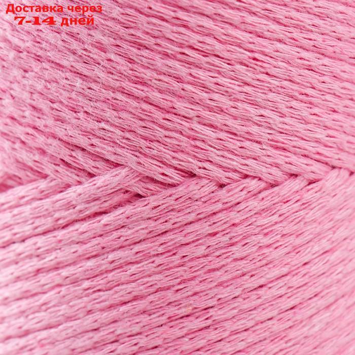 Пряжа "Macrame Cotton" 20% полиэстер, 80% хлопок 225м/250гр (779 ярк.розовый) - фото 3 - id-p227126923
