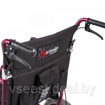 Инвалидная коляска для взрослых Escort 600 Ortonica (Сидение 43 см., надувные колеса), фото 2