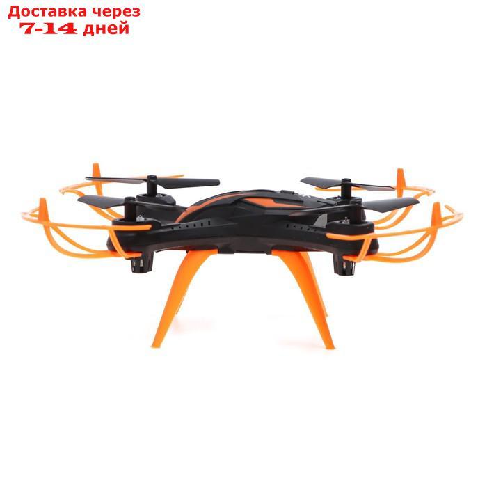 Квадрокоптер LH-X15WF, камера, передача изображения на смартфон, Wi-FI, цвет черно-оранжевый - фото 2 - id-p227116751