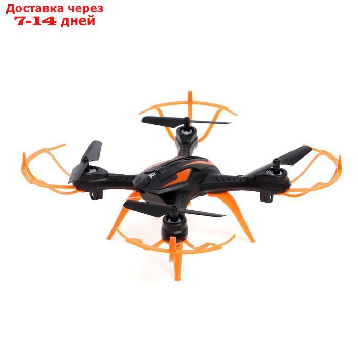 Квадрокоптер LH-X15WF, камера, передача изображения на смартфон, Wi-FI, цвет черно-оранжевый - фото 3 - id-p227116751