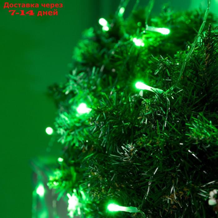 Светодиодная фигура "Ёлка" 3.5 м, пластик, 9 нитей, 220 В, свечение зелёное - фото 3 - id-p227120428
