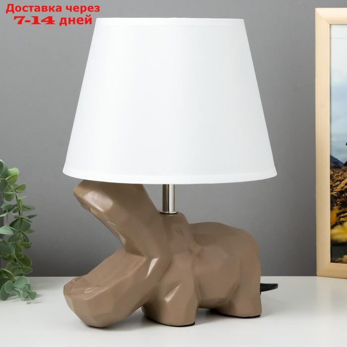 Настольная лампа 16543/1 E14 40Вт шоколадный 22,5х22,5х33,5 см