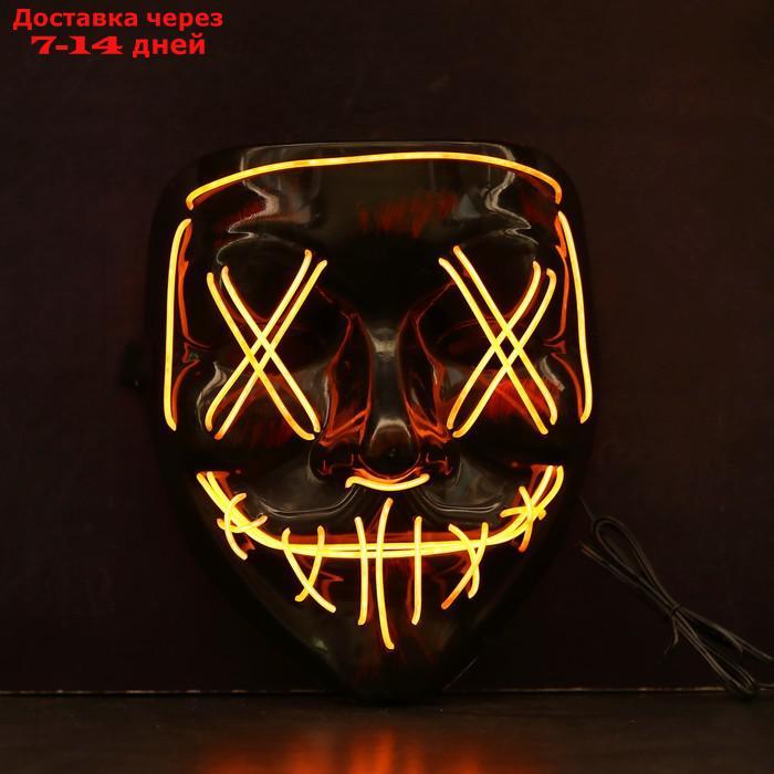 Карнавальная маска "Гай Фокс", световая - фото 4 - id-p227103520