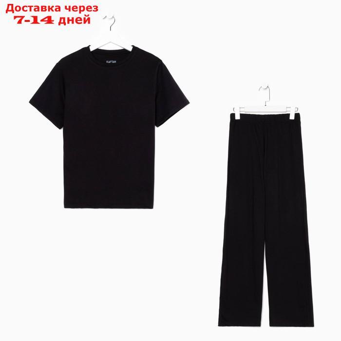 Пижама женская (футболка и брюки) KAFTAN "Basic" р. 48-50 - фото 8 - id-p227119132