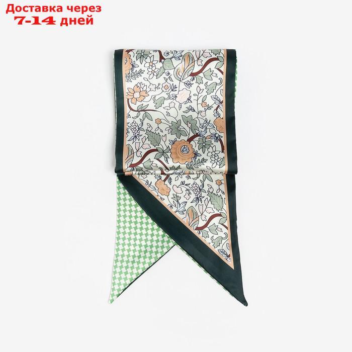 Платок женский MINAKU р-р 14*145 см, цвет зелёный - фото 3 - id-p227121674