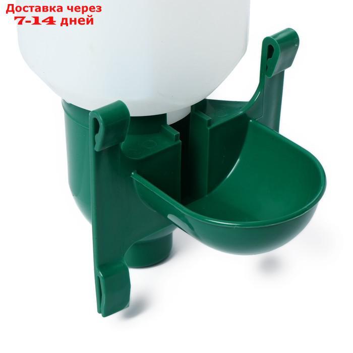 Поилка чашечная для домашней птицы, навесная, 2 л, пластик - фото 4 - id-p227101571