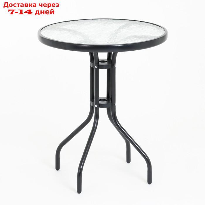 Набор садовой мебели стол+2 стула черный - фото 2 - id-p227112854