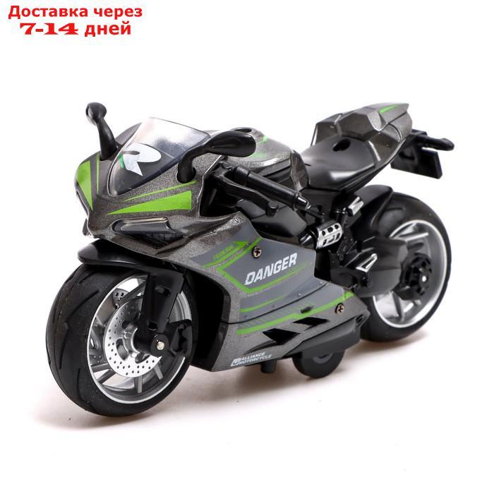 Мотоцикл металлический "СпортБайк",масштаб 1:12 МИКС - фото 4 - id-p227124906
