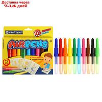 Фломастеры-блопены 10 цветов, Centropen 1500/10 AirPens Rainbow Colours