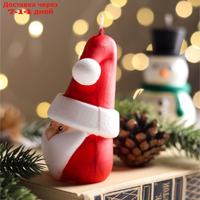 Набор декоративных свечей в коробке "Санта и Снеговик", 2 штуки, 13,5х12х6,3 см - фото 8 - id-p227099820