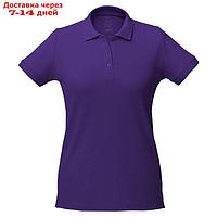 Рубашка поло женская Virma lady, размер S, цвет фиолетовый