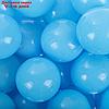 Шарики для сухого бассейна с рисунком, диаметр шара 7,5 см, набор 500 штук, цвет голубой, фото 2