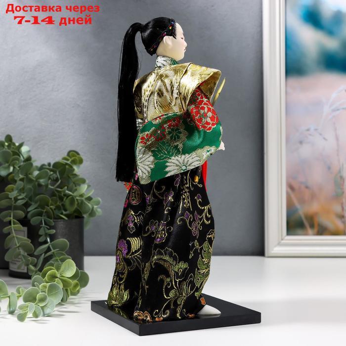 Кукла коллекционная "Самурай в кимоно и с повязкой" - фото 3 - id-p227098081