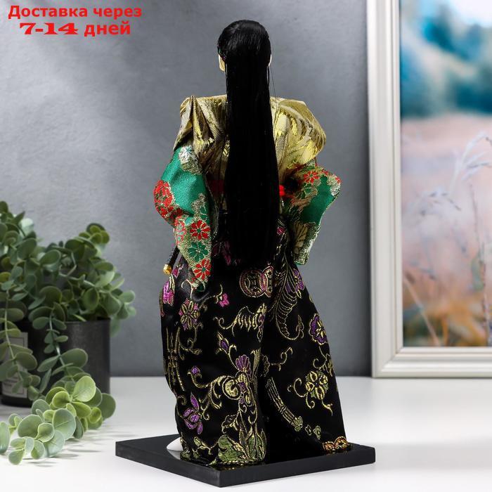 Кукла коллекционная "Самурай в кимоно и с повязкой" - фото 4 - id-p227098081