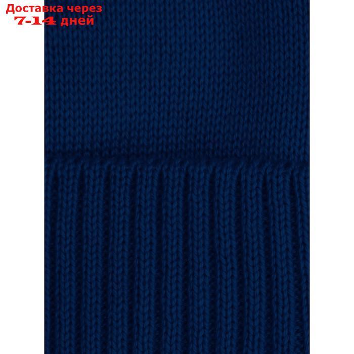Шапка детская Bear, размер 44-46 см, цвет синий - фото 5 - id-p227112878