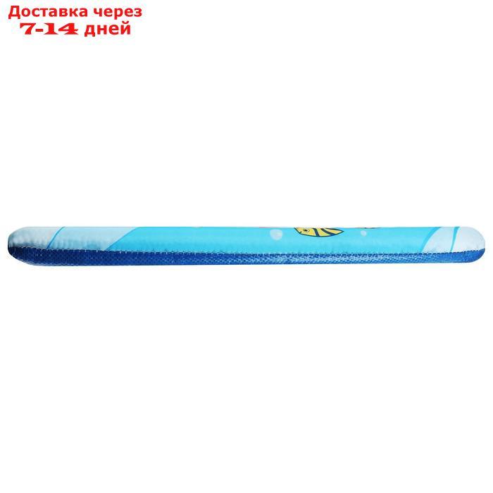 Доска для плавания "Рыбка" 43 х 30 х 4 см, цвета голубой - фото 2 - id-p227126973