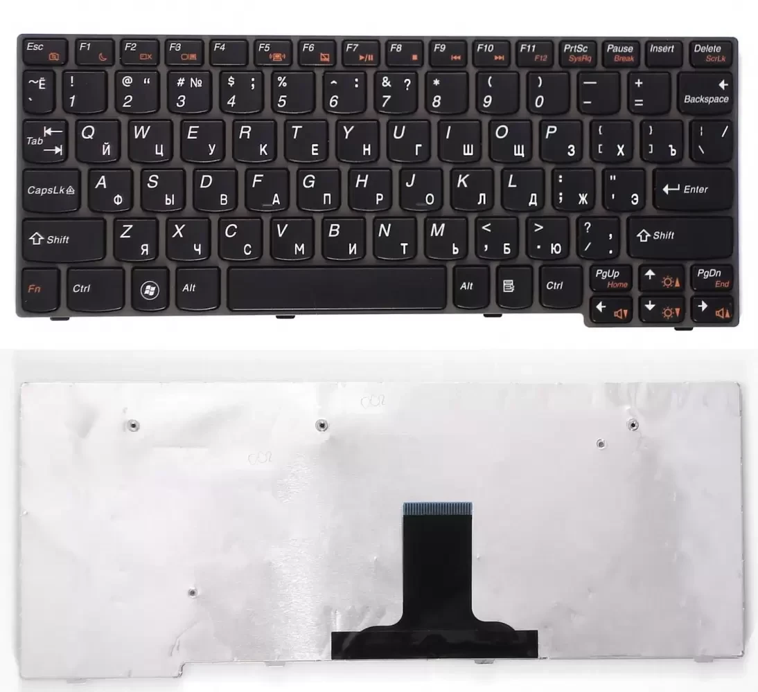 Клавиатура для ноутбука Lenovo IdeaPad S10-3, S10-3s, S100, S110, черная - фото 1 - id-p227179146