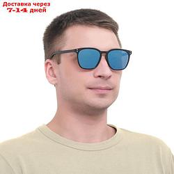 Очки солнцезащитные "Мастер К.", uv 400, 14х14х4.5 см, линза 4.5х5.2 см, фиолетовые