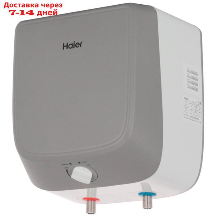 Водонагреватель Haier ES10V-Q1(R), накопительный, 1.5 кВт, 10 л, нижняя подводка, серый - фото 2 - id-p227114629