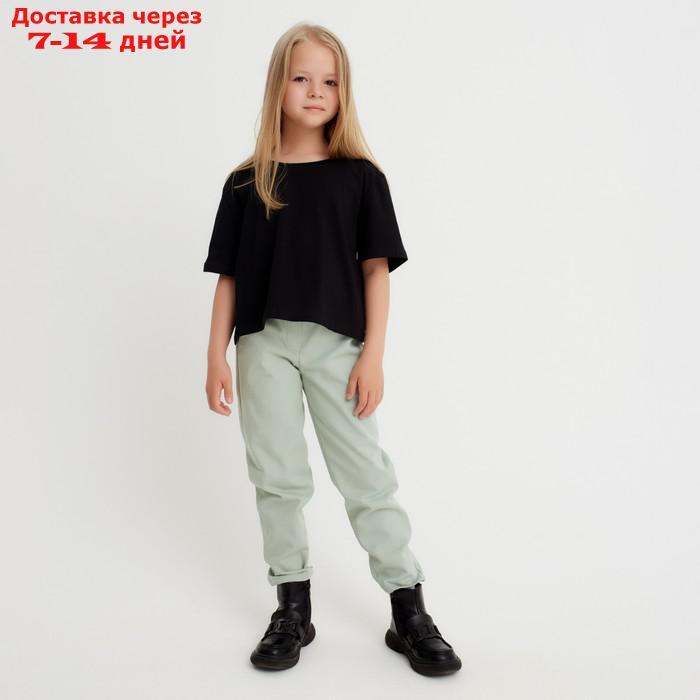 Джинсы для девочки KAFTAN, размер 28 (86-92 см), цвет бирюзовый - фото 1 - id-p227114636