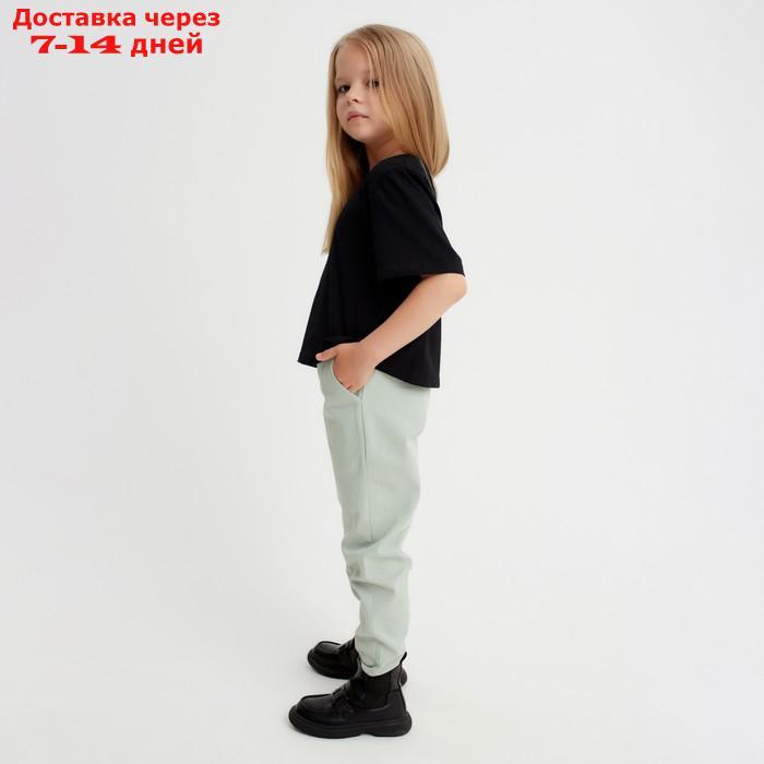 Джинсы для девочки KAFTAN, размер 28 (86-92 см), цвет бирюзовый - фото 3 - id-p227114636