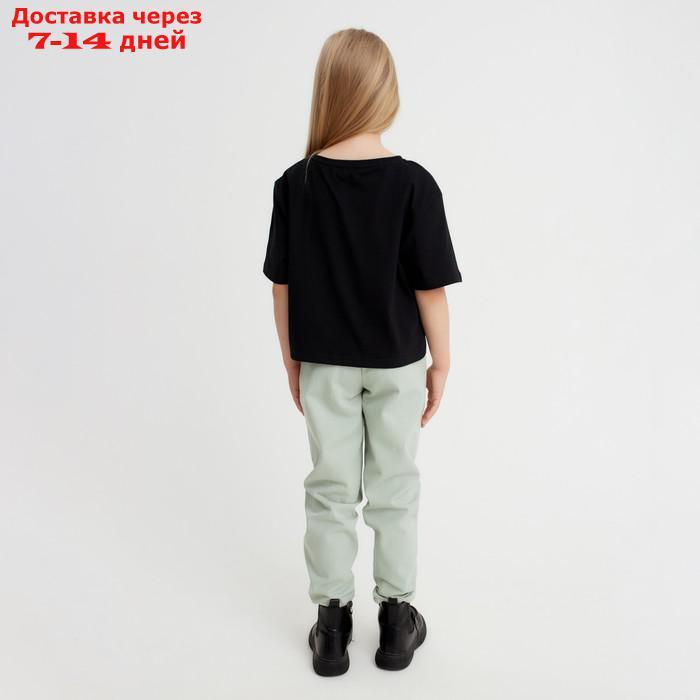 Джинсы для девочки KAFTAN, размер 28 (86-92 см), цвет бирюзовый - фото 4 - id-p227114636