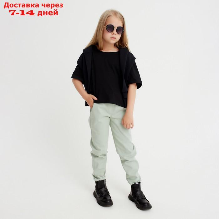 Джинсы для девочки KAFTAN, размер 28 (86-92 см), цвет бирюзовый - фото 8 - id-p227114636