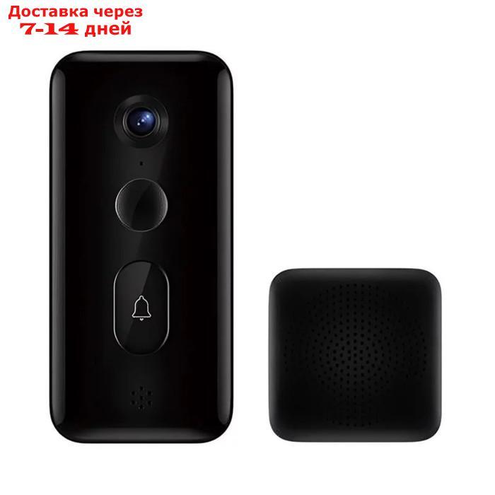 Умный дверной звонок Xiaomi Smart Doorbell 3 (BHR5416GL),Wi-Fi, 2K, 180°, датчики, 5200 мАч - фото 1 - id-p227127964