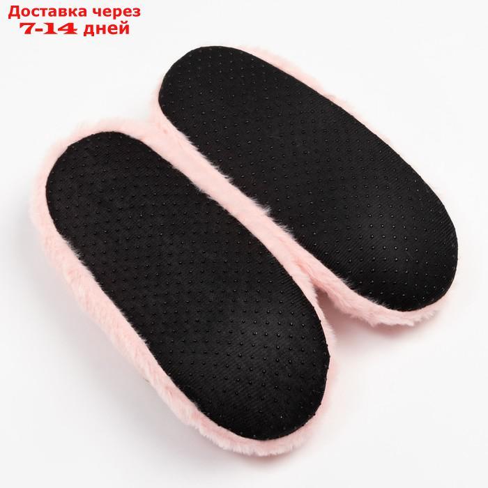 Носки-тапочки женские MINAKU "Зайка", цвет розовый, размер 36-37 (23 см) - фото 2 - id-p227116847