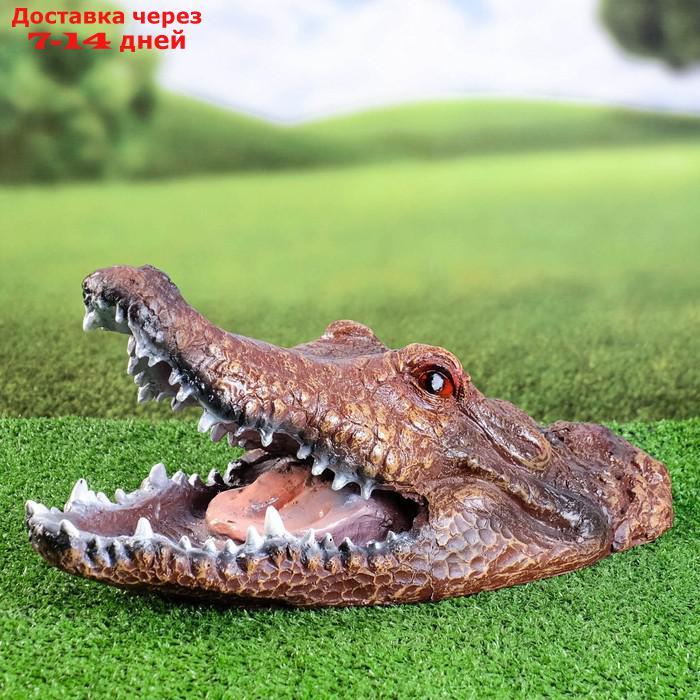 Садовая фигура "Пасть крокодила" 23х47см - фото 1 - id-p227111086