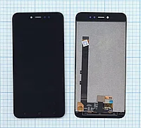 Модуль (матрица + тачскрин) для Xiaomi Redmi Note 5A Prime, черный