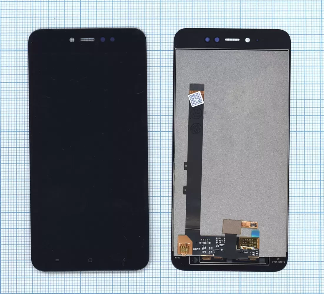 Модуль (матрица + тачскрин) для Xiaomi Redmi Note 5A Prime, черный - фото 1 - id-p227179162