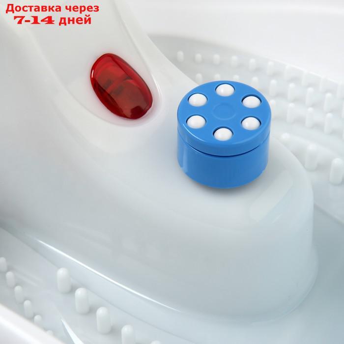 Массажная ванночка для ног Centek CT-2604, 65 Вт, 3 режима, ИК-нагрев, голубая - фото 4 - id-p227107386