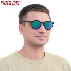 Очки солнцезащитные "Лонг-Бэй", uv 400, 13х13.5х5 см, линза 5х4.5 см