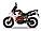 Мотоцикл турэндуро ROCKOT HOUND 250 (171YMM, ЭПТС) белый/черный/оранжевый, фото 4