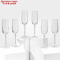 Набор бокалов для шампанского "Аллегресс", 175 мл, 6 шт.
